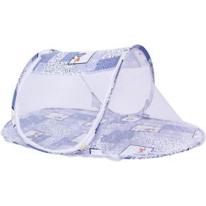 Kal-Moustiquaire Pour Lit De Bébé, Moustiquaire Pliante Pour Bébé Literie Pour Bébé Portable Moustiquaire Pour Bébé Pour Les Fournitures D'été Pour Enfants(Bleu 110 * 65 * 60cm) - Neuf