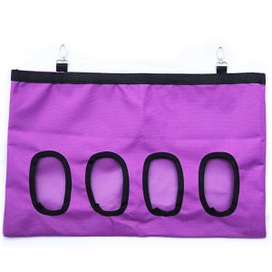Hjlian Sac De Foin Pour Lapin, Sac D'alimentation Pour Lapin, Sac De Nourriture Pour Rat Hollandais, Sac D'alimentation A Quatre Trous, Sac Suspendu Pour Animaux De Compagnie (Violet) - Neuf