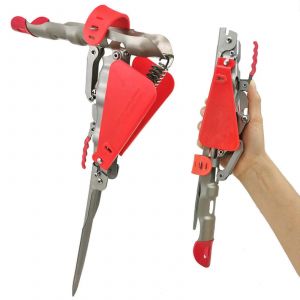 Lot De 2 Supports De Canne A Peche Automatiques A Double Ressort En Acier Inoxydable, Sensibilite Reglable Et Pliable - Neuf