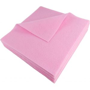 Feutre Souple Blanc, Tissu Feutre Flexible Pour Le Bricolage, 1,4 Mm D'&eacute;paisseur 30x30 Cm Pour Les Projets De Bricolage Et De Couture. - Neuf