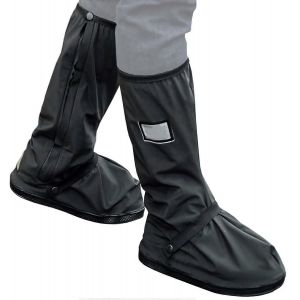 Imperméable Couvre-Chaussures Pour La Pluie - Dérapant Résistant À L'galoches Sur Les Chaussures, Léger Et Durable, Ajustement Universel Pour Toutes Les Tailles - Neuf