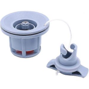Kayak 8 Dents Valve Bateau Pvc Valve Air Gas Valve Capuchon Remplacement Valve Gonflable Remplacement Pour Kayak Cano&euml; Bateau Pneumatique D&eacute;riveur (Gris)(1pcs) - Neuf