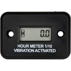 MEVRONISSHOP-Yooreal YR-HM016 Compteur d&iquest;heures de vibration sans fil, rappel d&iquest;entretien, pour les &eacute;quipements moteur, les g&eacute;n&eacute;rateurs, les tondeuses &agrave; gazon, les motos, les VTT, etc. - Neuf