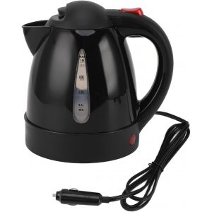 Bouilloire De Voyage &Eacute;lectrique Portable 24V, 1000Ml, 250W, Chauffe-Eau Avec &Eacute;chelle Allume-Cigare, Pour Caravanes Et Camions Automobiles - Neuf
