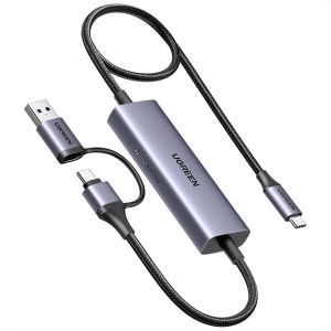 Carte Capture Vidéo USB C 3.0 4K 30Hz PD 100W Carte Acquisition 2K 30Hz 1080P 60FPS Enregistrement en Streaming en Boucle Compatible avec Switch Macbook iPad Pro Air TV Stick PC DSLR Caméra - Neuf