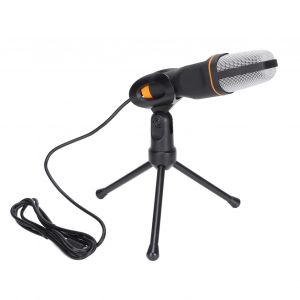 Microphone Usb Omnidirectionnel, Faible Bruit, Compact, Portable, Reglable, Fournitures D'enregistrement Pour L'enseignement En Ligne, Type C - Neuf