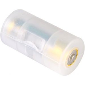 Kalanka-Adaptateurs De Batterie Aa À Taille C, Support De Commutateur, Boîtier De Convertisseur, Boîte Blanche, 4 Paquets - Neuf