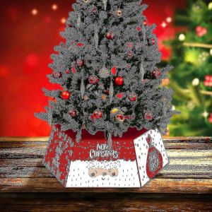 Jupe de sapin neuve, articles de No&euml;l, d&eacute;corations pour sapin de No&euml;l - Neuf