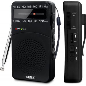 Radio portable FM/AM(MW),Radio mini transistor,excellente réception,bouton de réglage avec signal Indica - Neuf