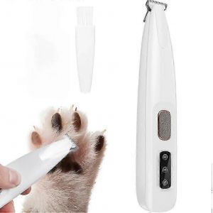 Nouvelle Tondeuse De Patte De Chien Avec Lumière Led Tondeuse À Poils D'animaux Entièrement Étanche Avec Affichage Led Tondeuses Pour Chiens Pour Le Toilettage Lame De 18 Mm D'élargissement - Neuf