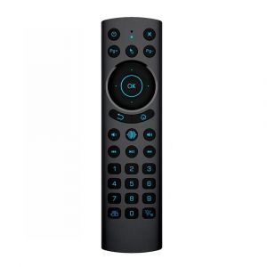HUWB-T&eacute;l&eacute;commande vocale r&eacute;tro&eacute;clair&eacute;e,commande vocale sans fil,d&eacute;tection de souris &agrave; distance a&eacute;rienne 2.4G avec apprentissage IR pour PC,bo&icirc;tier Smart TV Android-G20S PRO BT - Neuf