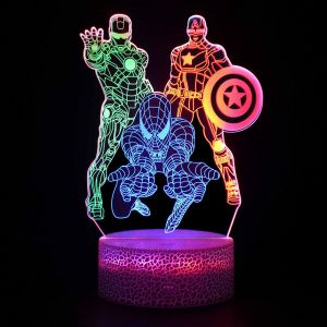 Lampe D'ambiance En Acrylique À Brancher Sur Une Tête De Lit - Neuf