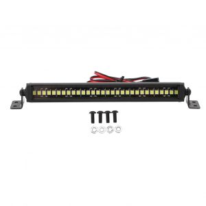 Barre lumineuse RC 30 LED 5.4 pouces en alliage d'aluminium, projecteur Super lumineux pour toit de voiture RC Axial SCX10 1/10 RC voitures sur chenilles - Neuf