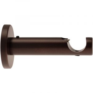 1 Support Mur Tige - Nickel Brun - 8cm - Diam&egrave;tre 20 - Neuf