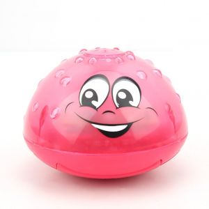 Boule D'eau Electrique A Induction Pour Enfants, Jouet De Bain Avec Musique Legere (Rouge) - Neuf