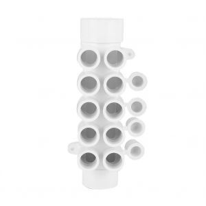 HJLIAN Tuyau d'eau en PVC pour spa, source chaude, collecteur de plomberie a 10 ports, separateur d'eau, accessoire - Neuf