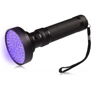 Lampe De Poche Uv Lampe De Torche 100 Leds Ultra Violet Pour Animal Domestique D'urine D&eacute;tecteur De Taches-Noir - Neuf