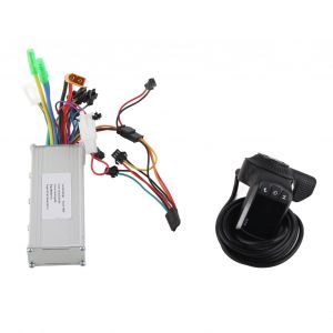 Controleur De Velo Electrique, Accelerateur Au Pouce, Moteur De Scooter 500 W, Controleur Sans Balais Et Compteur Lcd, Accelerateur Au Doigt 36 V 48 V - Neuf