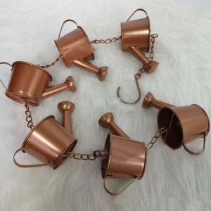 Chaîne De Pluie Décorative En Métal En Forme De Bouilloire, Chaîne De Guidage D'eau De Pluie Pour Gouttières, Fonctionnelle Et Décorative - Neuf