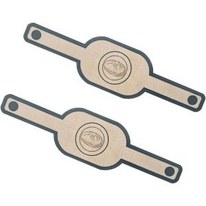 AYUHR-Lot de 2 Élingues a Pain en Silicone Avec Longues Poignées, Revêtement Antiadhésif et Résistant à la Chaleur, Tapis à Pain Réutilisable Pour Pain au Levain, Outils Pour Transvaser la Pâte - Neuf