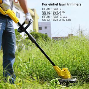 SUBZONAL-4 Bobines de Fil Nylon pour D&eacute;broussailleuse Parkside, Bobine Fil Coupe Bordure Parkside 1,6 mm x 5 m, Compatible avec Einhell GE-CT 18/28 Li, GE-CT 18/28 Li TC, et Parkside PRTA 20-Li C3 - Neuf