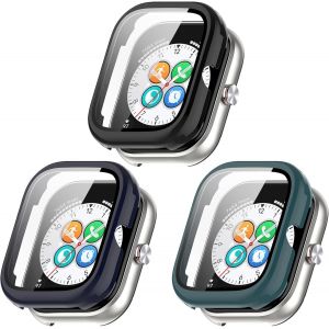[3 Pack] Compatible With Honor Choice Case With Anti-Scratch Screen Protector,Hard Pc Protector For Haylou Watch Smartwatch.[G36] - Neuf