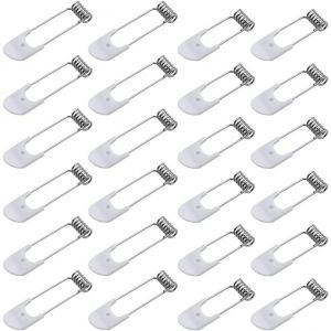 24pièces Anneaux De Fixation À Ressort De 50mm/60mm Ressort Clip De Retenue Anneau Fermoir Pour Lampe Led Encastrable Gu10/Mr16 Downlight Spot Ampoule Support Anneau Luminaires - Neuf