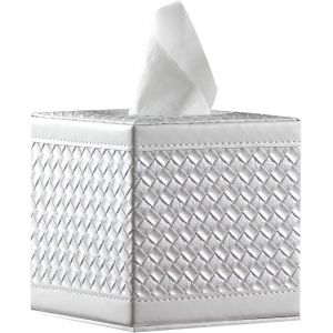 Boîte à mouchoirs Couverture carrée Porte-serviette en cuir Pomping Papier Étui Distributeur,Tissu Facial Moderne - Neuf