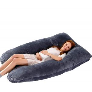 Coussin Complet Pour Le Corps - Coussin De Positionnement Latéral - Coussin De Grossesse En Forme De U - Coussin De Soutien Amovible - Coussin Orthopédique Pour Le Corps - Coussin De Grossesse - Neuf