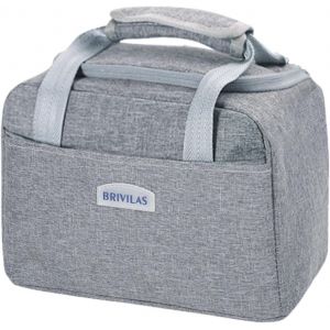 SUBZONAL-Sac Isotherme Repas Femme Homme,Sacs Isothermes, Lunch Box Isotherme, Sac Isotherme Repas Bureau, Sac Thermos Repas, Sacs Dejeuner pour Travail, Pique Nique, Plage, Gris - Neuf