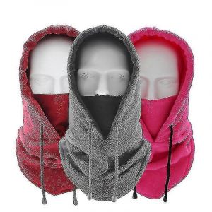 Casquette De Cyclisme Ski Hiver Coupe-Vent Casquette Sports De Plein Air Bavoir Froid Rembourr&eacute; Capuche Masque Peluche Chaud Chapeau V&eacute;lo V&eacute;lo Ns2 - Neuf