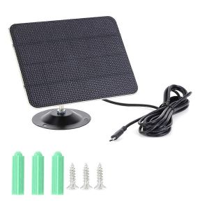 Kit de chargeur de panneau solaire USB 10W 5V Support r&eacute;glable &agrave; 360&deg; &eacute;tanche - Neuf