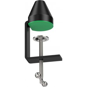 Pince de fixation de table en métal pour bras de micro réglable Pince de fixation de micro Convient à une épaisseur de bureau allant jusqu'à 2,36 pouces/6 cm - Neuf