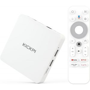 MEVRONISSHOP-Plusefell Bo&icirc;tier Android 11.0 TV, Android TV Box 2GB RAM 32GB ROM Amlogic S905Y4 Quad-Core Cortex-A35 CPU Mali-G31GPU, 4k Ultra HD Smart TV Box 2.4/5Ghz WiFi BT 5.0 - Neuf