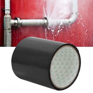 HJLIAN Ruban adhesif etanche pour reparation de conduites d'eau de salle de bain et de cuisine (noir) - Neuf