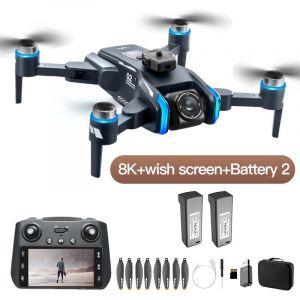 Xiaomi Drone Pro 8k Wifi Gps 2 Cameras Hd Grand Angle, Modele: 2 Batteries - Neuf
