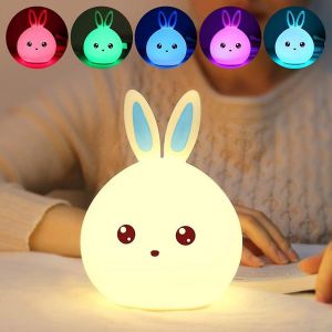 Veilleuse Enfants, Silicone Led Veilleuse Enfant, Veilleuse Enfants Lumi&egrave;re Cadeau - Neuf