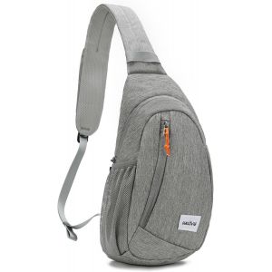RFCBC-Sac Bandoulière Sacoche Homme Antivol Sac de Poitrine Petite Léger Bandouliere Sacs à Dos Porté Travers pour Voyage Randonnée Sport - Neuf