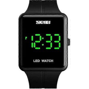 Grand Visage Led Montre Num&eacute;rique Date Heure 3bar Montre-Bracelet &Eacute;tanche Hommes Femmes Montres De Sport - Neuf