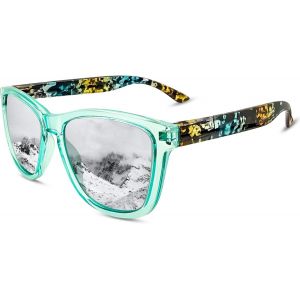 Lunettes De Soleil Homme Et Femme Polarisées Mode Lunette De Soleil Carré Retro Cool Style Léger Protection Uv400 - Neuf