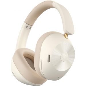 STOREYI-A5 Casque Bluetooth Sans Fil Réduction Active Du Bruit Jusqu¿À 98%,75 Heures D¿Autonomie,Casque Over Ear,Casque Audio Ldac Hi-Res,Casque Sans Fil Ajustement Confortable,Bluetooth 5.4 Blanc - Neuf