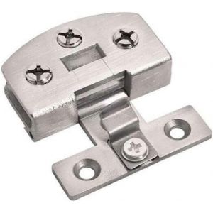 1 paire de charni&egrave;res de porte en verre vitrine armoire &agrave; vin clip charni&egrave;re de porte pi&egrave;ces de rechange,adapt&eacute; pour 5-8mm - Neuf