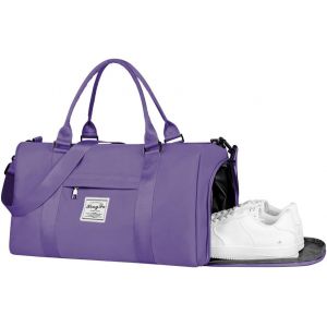 Nzqaf-Sac De Voyage Grande Capacité, Sac De Transport Pour Voyage Léger Imperméable Sac À Dos Weekend Sac De Sport Séparé Sec Et Humide - Neuf