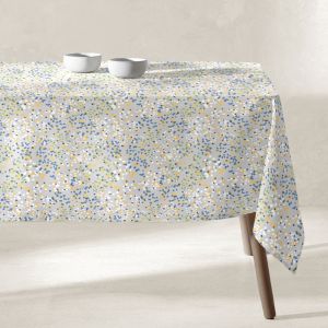 Nappe Carr&eacute;e En R&eacute;sine Antitache 135x135 Cm - Neuf