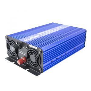 Convertisseur AlcaPower by President 1500 W 12 V-230 V &agrave; onde sinuso&iuml;dale pure, port USB, entr&eacute;e pour t&eacute;l&eacute;commande - Neuf