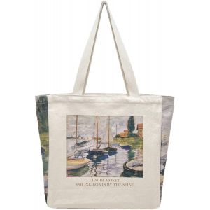 ERSHI-Sac Tissu, Tote Bag, Sac Toile, Sacs de Courses et Cabas, Sac en Toile de Jute, Sac Fourre Tout,Sac courses, Sac Jute Extra [3 - Neuf