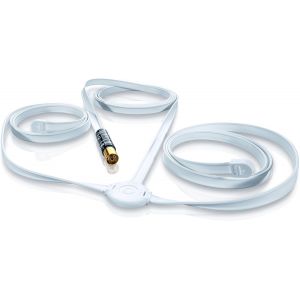 FM Wire - Antenne FM Passive pour la r&eacute;ception Radio FM/FM - 75 Ohm - antenne int&eacute;rieure &agrave; Usage Flexible et Montage Mural - Blanc - Neuf