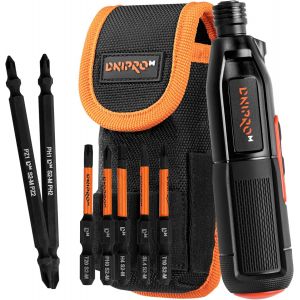 Ulteronixshop-Tournevis &Eacute;lectrique Sans Fil 3,6 V. Couple 8 Nm, &Eacute;clairage Led, Batterie 850 Mah, Charge Usb-C, R&eacute;versible. Csd-36x - Neuf