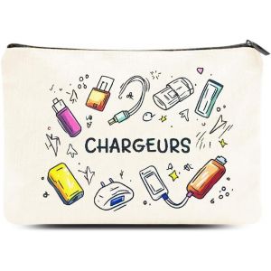 Sac C&acirc;ble Organiseur Pochette Organisateur De C&acirc;bles Pour Rangement Cable Voyage Trousse Rangement Cables Sac Organisateur De Chargeurs Et Cables - Neuf