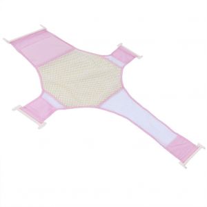 Hjlian Filet De Bain Reglable Et Antiderapant Pour Bebe (Rose) - Neuf